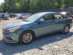 Salvage cars for sale at auction: 2017 Hyundai Sonata SE