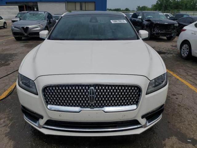 2017 Lincoln Continental Reserve