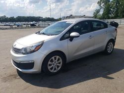 Salvage cars for sale at Dunn, NC auction: 2016 KIA Rio LX