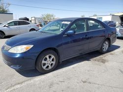 Salvage cars for sale at Anthony, TX auction: 2002 Toyota Camry LE