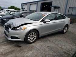 Salvage cars for sale at Chambersburg, PA auction: 2016 Ford Fusion S