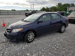 Toyota Corolla Base salvage cars for sale: 2011 Toyota Corolla Base