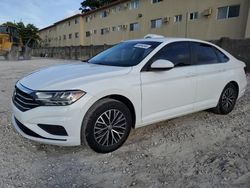 Volkswagen salvage cars for sale: 2021 Volkswagen Jetta S