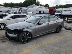 Salvage cars for sale at Sikeston, MO auction: 2013 Mercedes-Benz C 250