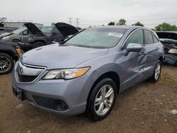 Salvage cars for sale at Elgin, IL auction: 2014 Acura RDX