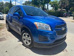 Salvage cars for sale at Opa Locka, FL auction: 2016 Chevrolet Trax LS