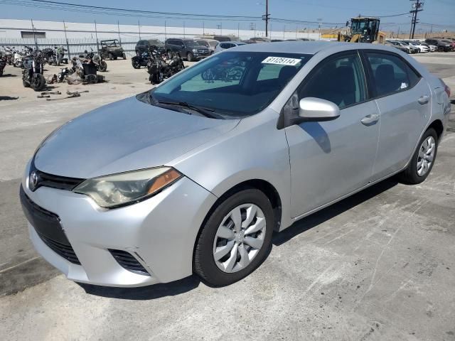 2016 Toyota Corolla L