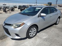 Toyota Corolla l Vehiculos salvage en venta: 2016 Toyota Corolla L