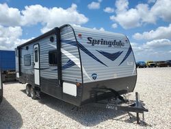 Salvage trucks for sale at Temple, TX auction: 2019 Keystone Springdale