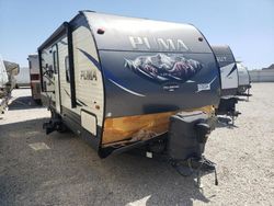 Salvage trucks for sale at Haslet, TX auction: 2018 Puma Travel