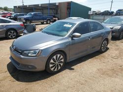 Salvage cars for sale from Copart Colorado Springs, CO: 2013 Volkswagen Jetta Hybrid