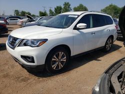 Salvage cars for sale at Elgin, IL auction: 2020 Nissan Pathfinder SV