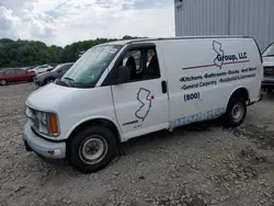 Salvage cars for sale from Copart Windsor, NJ: 2002 Chevrolet Express G2500