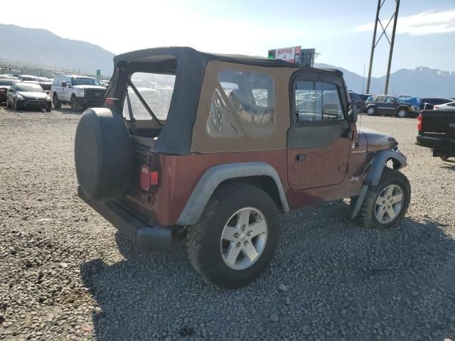 2001 Jeep Wrangler / TJ SE