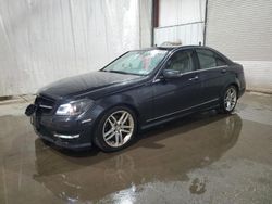 Salvage cars for sale at Central Square, NY auction: 2012 Mercedes-Benz C 300 4matic