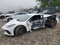 Salvage cars for sale at Candia, NH auction: 2023 Chevrolet Corvette Stingray 2LT