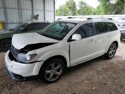 Salvage cars for sale from Copart Midway, FL: 2017 Dodge Journey Crossroad