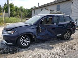 Vehiculos salvage en venta de Copart York Haven, PA: 2016 Mitsubishi Outlander SE