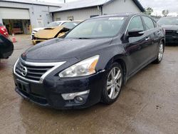 Salvage cars for sale at Pekin, IL auction: 2013 Nissan Altima 3.5S