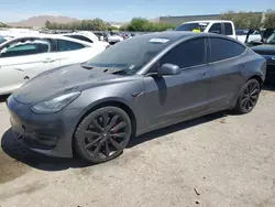 Salvage cars for sale at Las Vegas, NV auction: 2018 Tesla Model 3