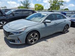 Salvage cars for sale at Miami, FL auction: 2023 Hyundai Elantra Limited