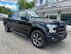 Salvage cars for sale from Copart North Billerica, MA: 2016 Ford F150 Supercrew
