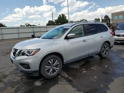 Salvage cars for sale at Littleton, CO auction: 2018 Nissan Pathfinder S