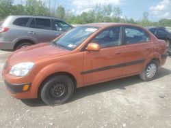 KIA rio Base salvage cars for sale: 2009 KIA Rio Base