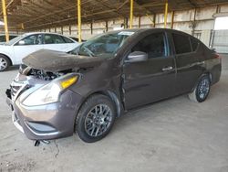 Salvage cars for sale at Phoenix, AZ auction: 2015 Nissan Versa S