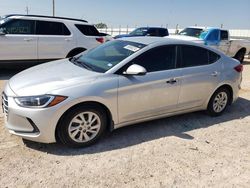 Salvage cars for sale from Copart Andrews, TX: 2018 Hyundai Elantra SE