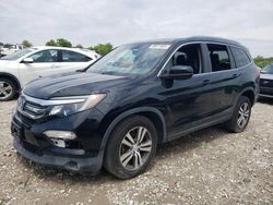 Salvage cars for sale at West Warren, MA auction: 2017 Honda Pilot EXL