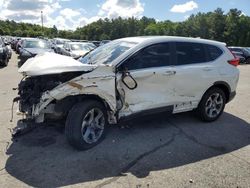Vehiculos salvage en venta de Copart Exeter, RI: 2018 Honda CR-V EXL