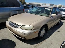 Salvage cars for sale from Copart Martinez, CA: 2001 Chevrolet Malibu LS