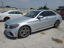 Mercedes-Benz C300 salvage cars for sale: 2020 Mercedes-Benz C300