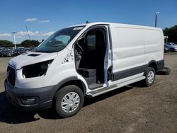 Salvage cars for sale at East Granby, CT auction: 2023 Ford Transit T-250