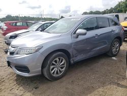 Salvage cars for sale at Seaford, DE auction: 2016 Acura RDX