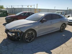 Salvage cars for sale at Dyer, IN auction: 2022 KIA K5 GT Line