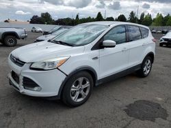 Salvage cars for sale at Portland, OR auction: 2015 Ford Escape SE