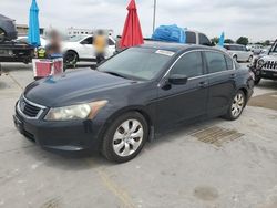 Salvage cars for sale at Grand Prairie, TX auction: 2009 Honda Accord EX