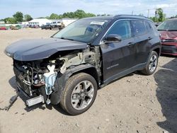 Salvage cars for sale at Hillsborough, NJ auction: 2018 Jeep Compass Limited