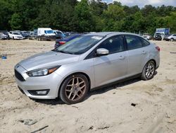 Salvage cars for sale at Seaford, DE auction: 2015 Ford Focus SE