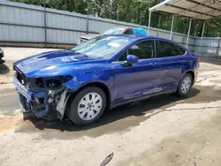 Vehiculos salvage en venta de Copart Austell, GA: 2014 Ford Fusion S