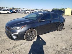 Salvage cars for sale at Sacramento, CA auction: 2021 KIA Forte GT Line