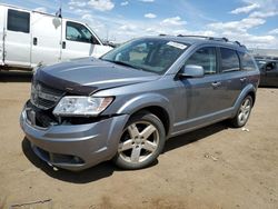 Salvage cars for sale at Brighton, CO auction: 2009 Dodge Journey R/T
