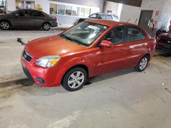 KIA salvage cars for sale: 2010 KIA Rio LX