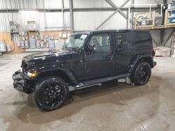 Salvage cars for sale at Montreal Est, QC auction: 2023 Jeep Wrangler Sahara