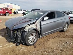 Salvage cars for sale from Copart Amarillo, TX: 2019 Hyundai Elantra SEL