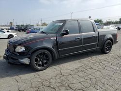 Salvage cars for sale from Copart Colton, CA: 2001 Ford F150 Supercrew