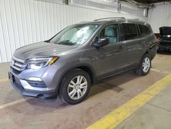 Honda Pilot LX salvage cars for sale: 2016 Honda Pilot LX