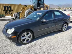 Salvage cars for sale from Copart Mentone, CA: 2005 Mercedes-Benz C 230K Sport Sedan